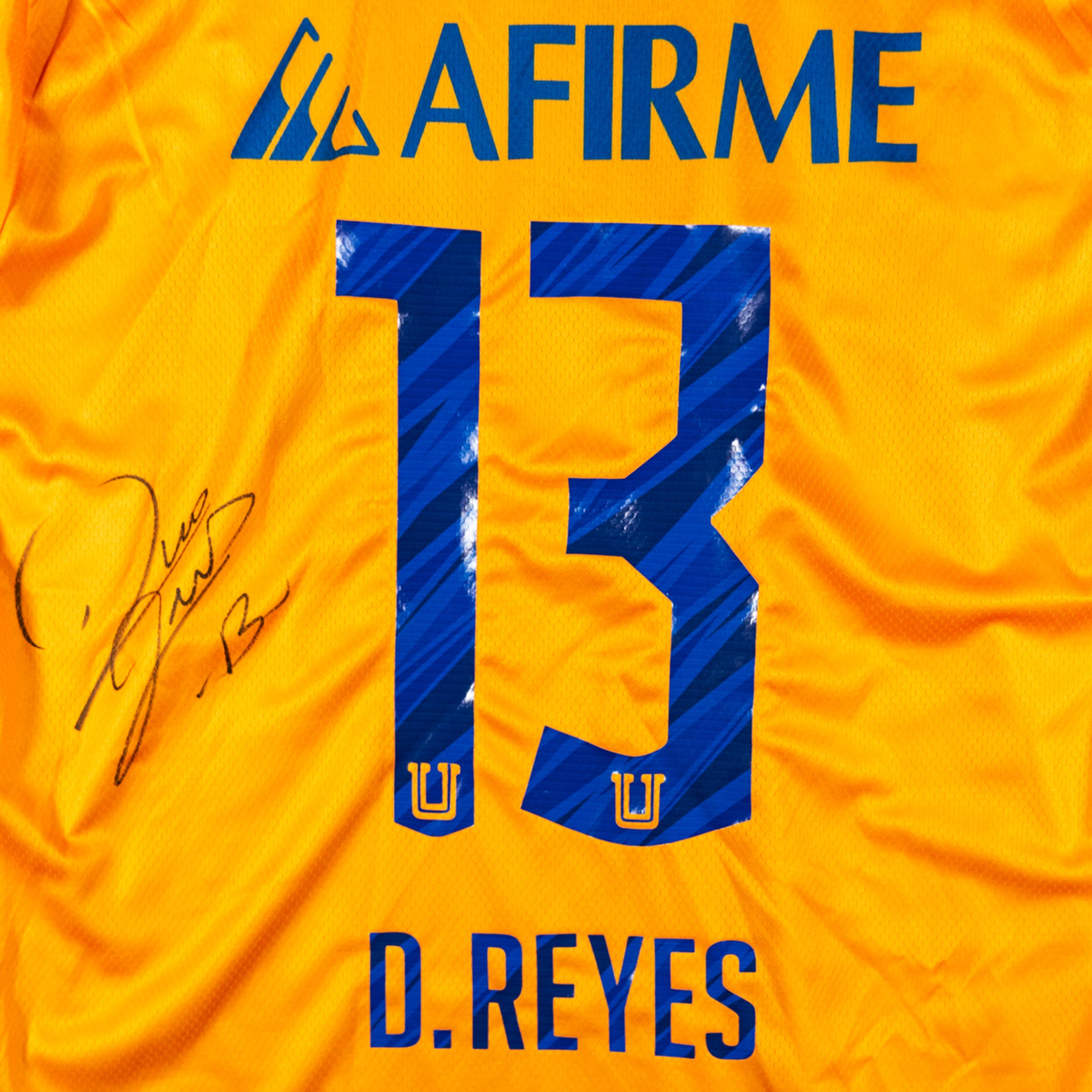 Jersey Firmado Diego Reyes - Tigres